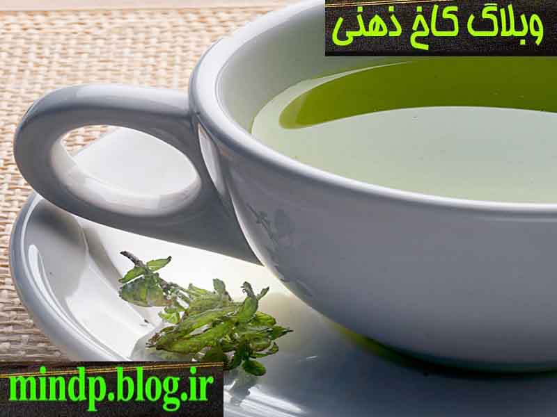 چای سبز و نعنا