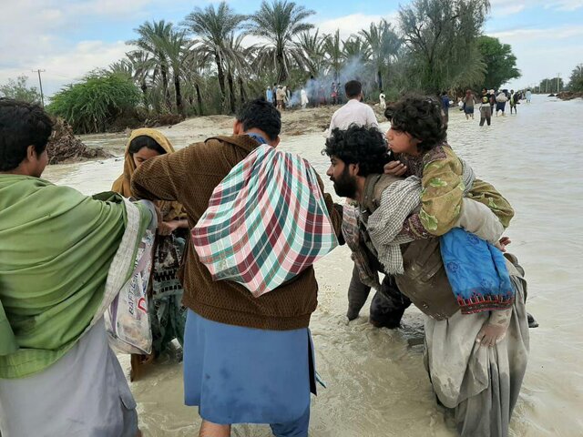 سیل در سیستان بلوچستان بیمه آش سوزی پاسارگاد