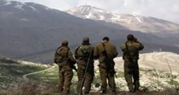 استقرار گسترده نظامیان صهیونیست در مرزهای سوریه و لبنان