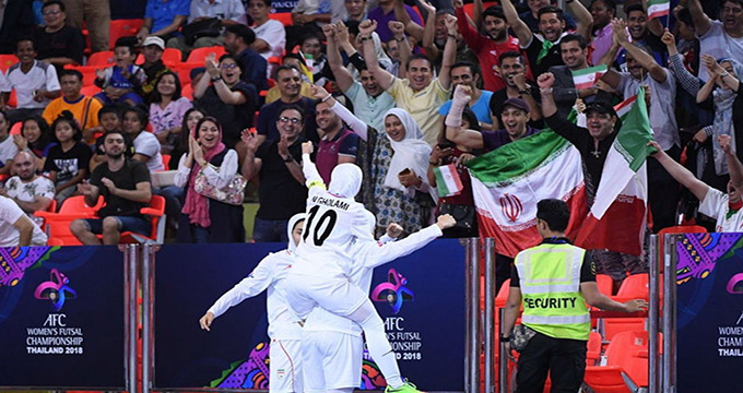 فوتسال بانوان ایران از المپیک محروم شد