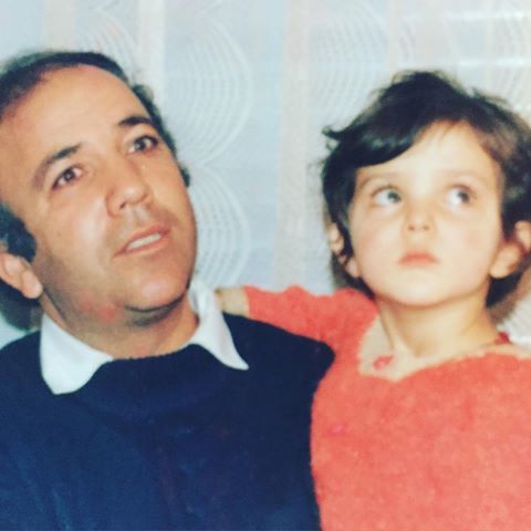عکس / لیلا اوتادی و پدرش در کودکی به مناسبت روز پدر بهار 95