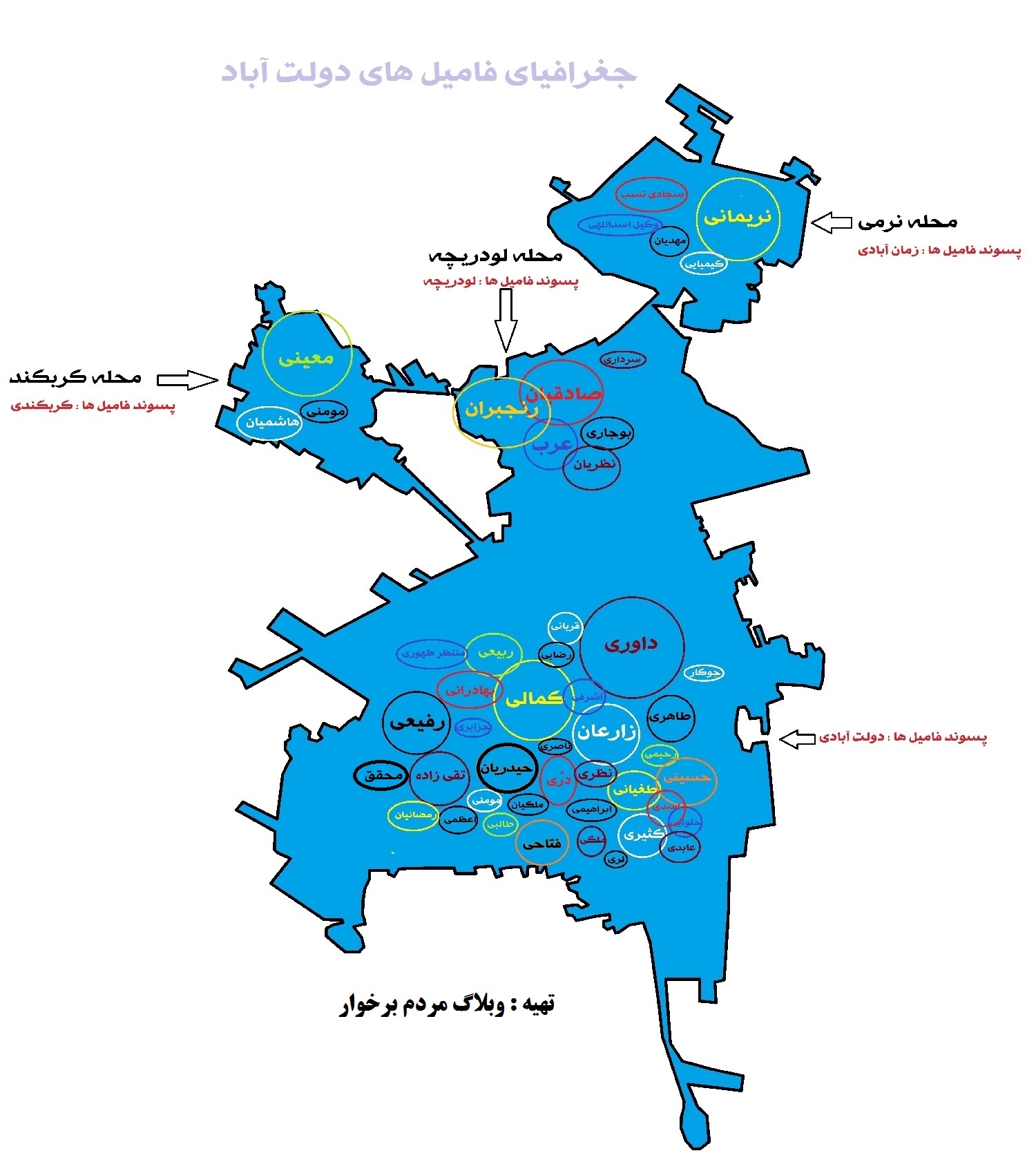 نقشه دولت آباد