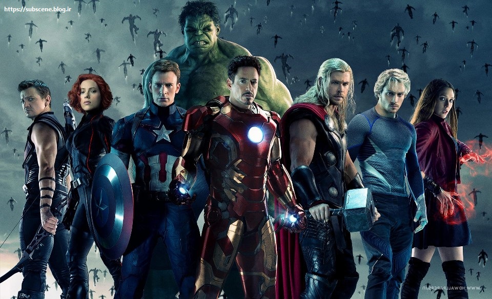 زیرنویس فارسی فیلم Avengers : Age of Ultron + والپیپر های فیلم