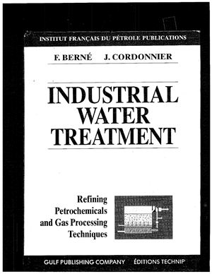 Industrial Water Treatment Cordonnier Berne
