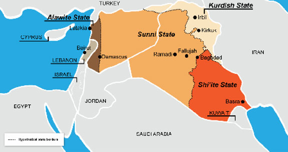 تجزیه عراق و سوریه