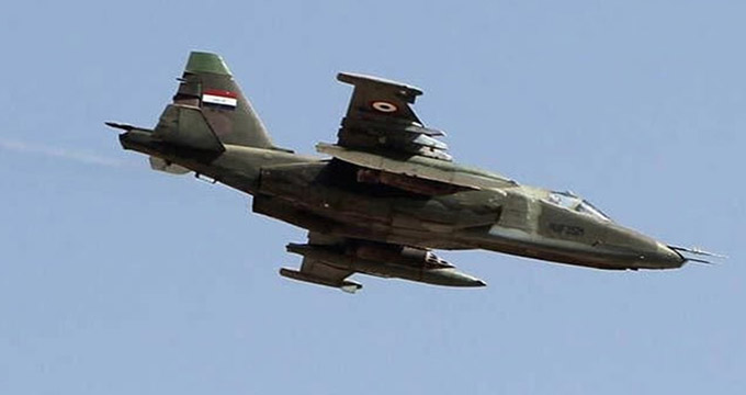 کشته شدن ۳۶ داعشی در حمله هوایی عراق به سوریه