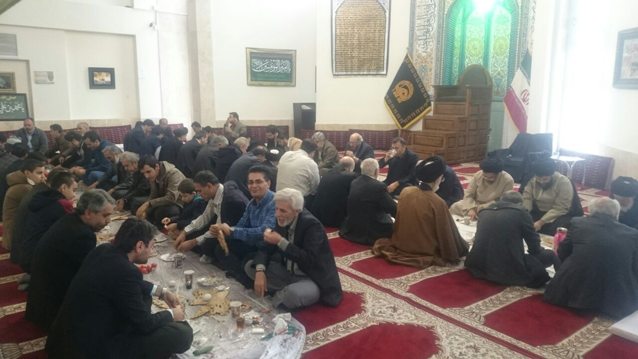 جلسه دعای ندبه در مسجد امام خمینی مشهد