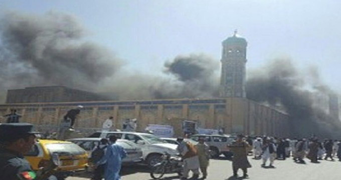 وقوع انفجار در محل گردهمایی علمای دینی افغانستان