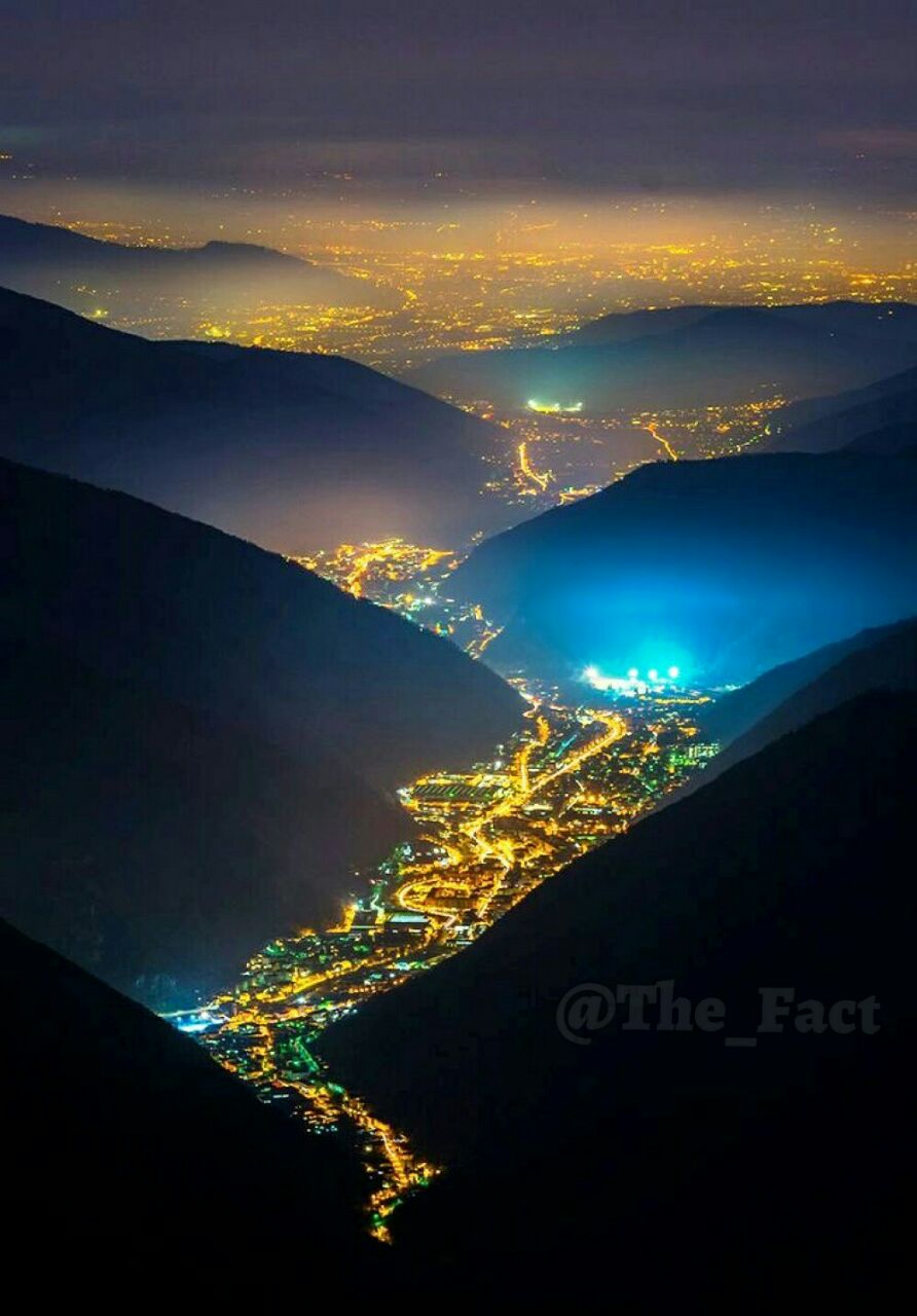 دره چراغ ها ،ایتالیا