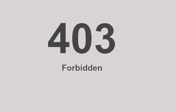 خطای ۴۰۳ (Forbidden Error)+ رفع ارور 403