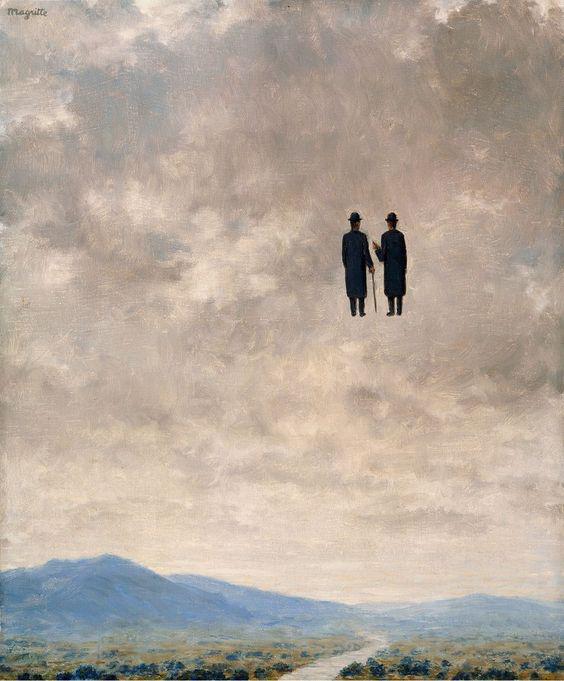 هنر گفتگو - رنه ماگریت -  The Art Of Conversation - Rene Magritte