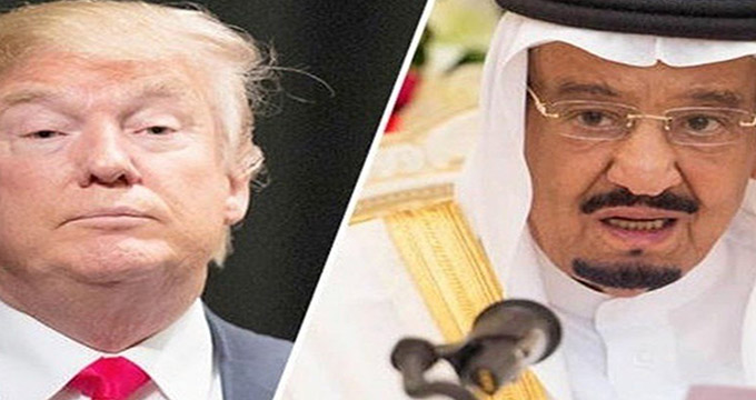 درخواست ترامپ از پادشاه عربستان