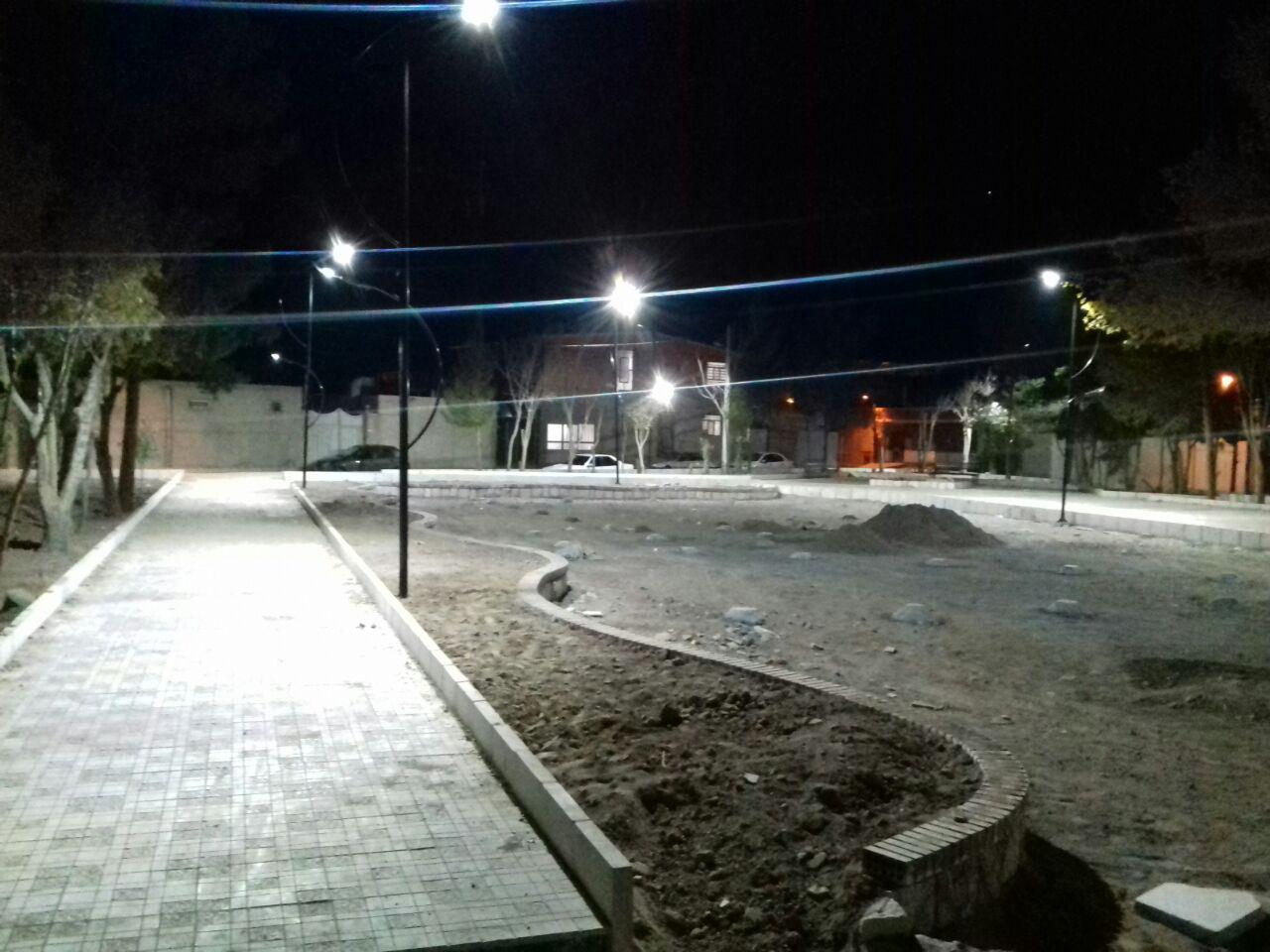 ساخت پایه چراغ پارکی در شرکت صنایع سبز کرمان
