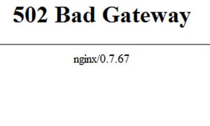 خطای ۵۰۲ یا Bad Gateway چیست ؟