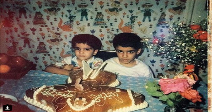 چهره ها/ سیروان خسروی تولد زانیار را با یک عکس از دوران کودکی شان، تبریک گفت
