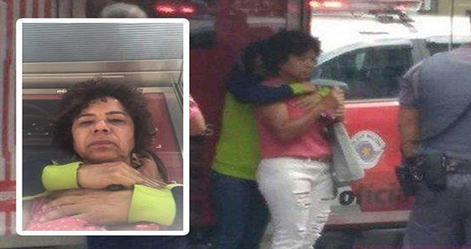 سلفی خطرناک زن برزیلی در لحظه گروگانگیری