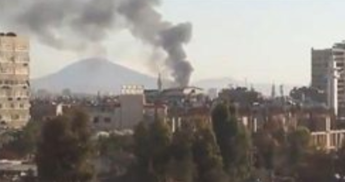حمله خمپاره‌ای به دفتر نمایندگی تجاری روسیه در دمشق