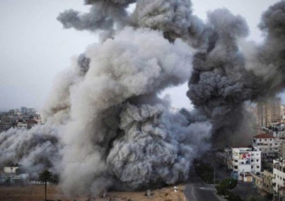 حمله توپخانه ای رژیم صهیونیستی به شمال غزه