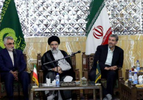 دیدار حجت الاسلام دکتر رئیسی با اعضای کمیسیون امنیت ملی مجلس