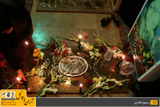 تصاویر حاشیه مراسم شبی با شهید گمنام به همراه گزارش مختصری از آن