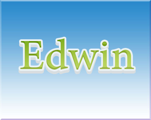 name Picture Edwin