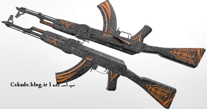 اسکین زیبای Velocity برای AK47 کانتر CS:GO