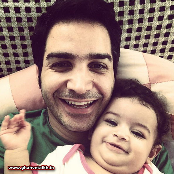 سلفی زیبای محسن یگانه و پسرش