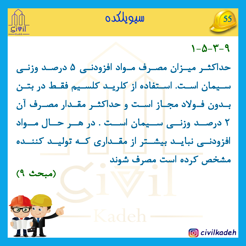 مواد افزودنی بتن