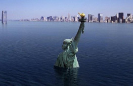 نیویورک به زیر آب فرو می رود