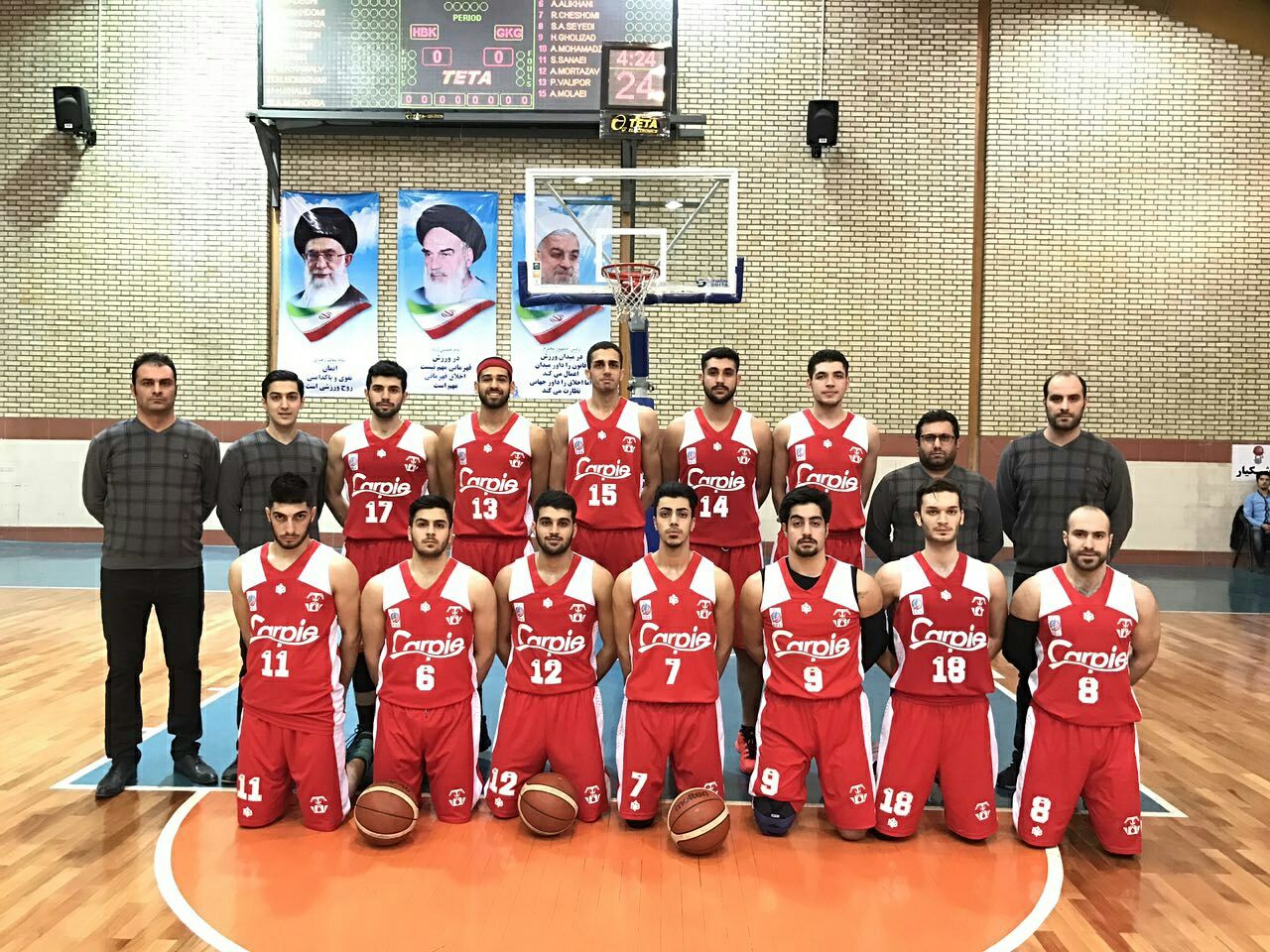 صعود تیم بسکتبال قطران کاوه گرگان به فینال لیگ دسته یک بسکتبال کشور