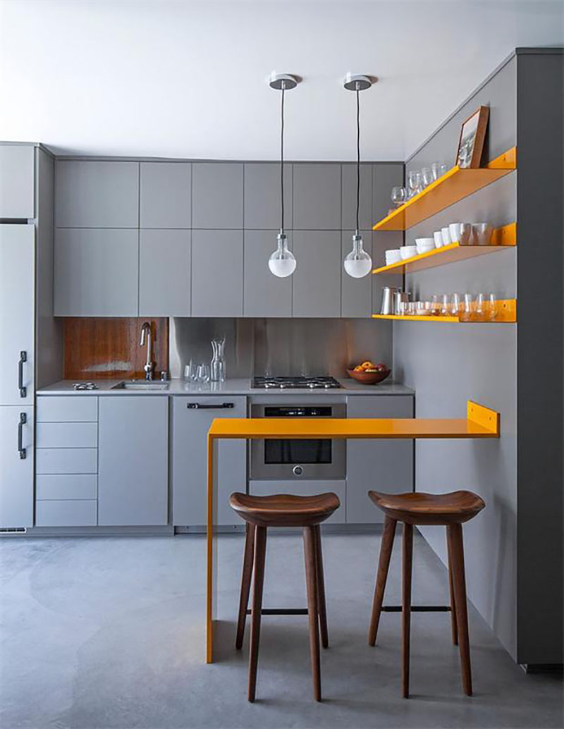 کابینت آشپزخانه های کوچک و مدرن