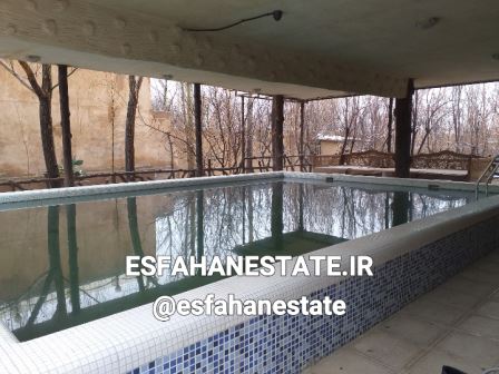 فروش باغ ویلا 1800 متری در قلعه سفید گلدشت نجف آباد اصفهان