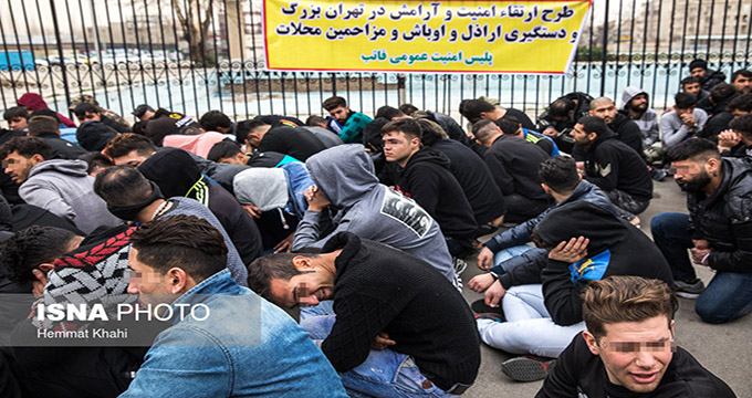 عکس/ طرح برخورد با اراذل و اوباش در تهران