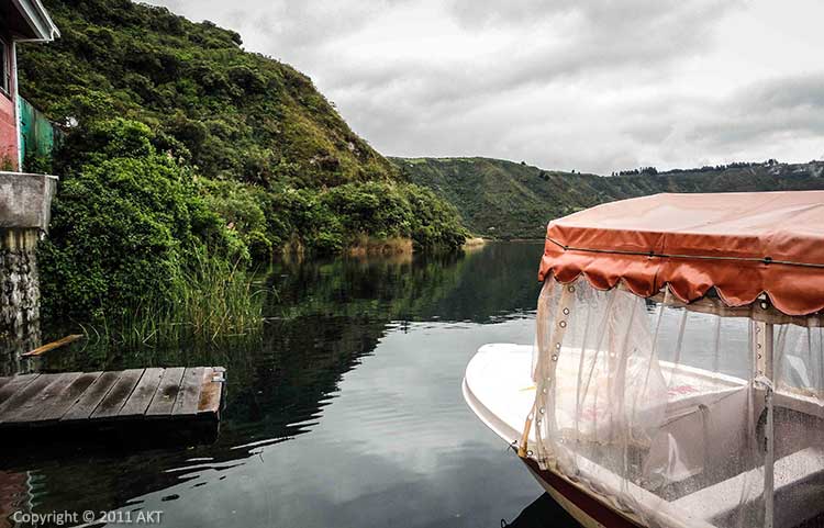 دریاچه کویکوچا در اکوادور