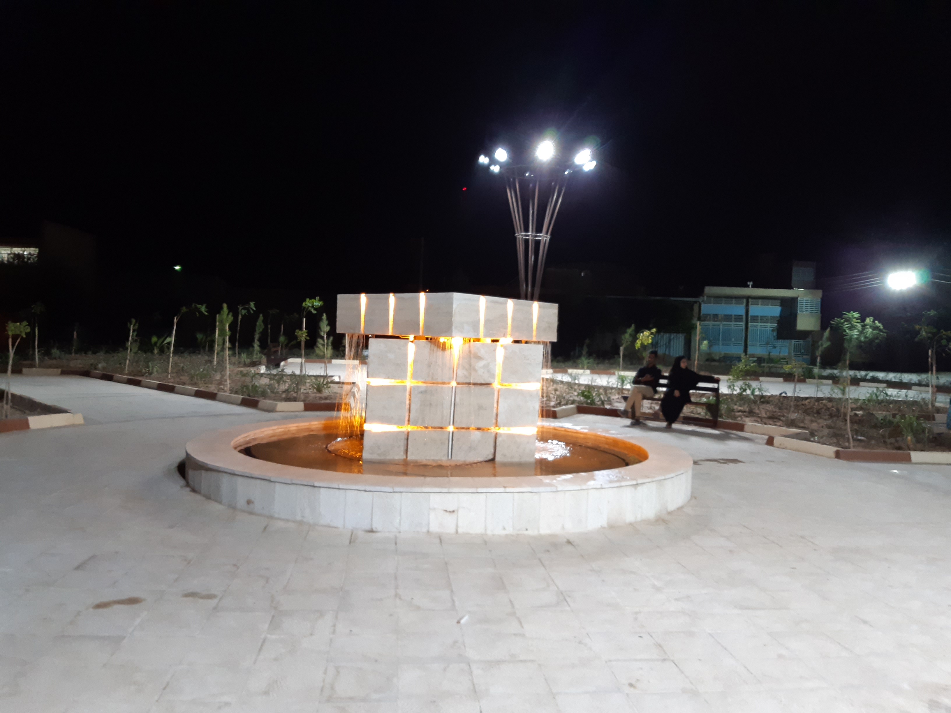 پروژه انجام شده نور پردازی در کرمان 