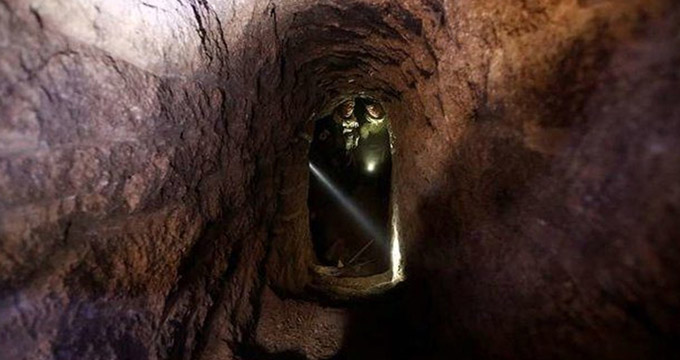 کشف تونل متعلق به داعش در جنوب موصل
