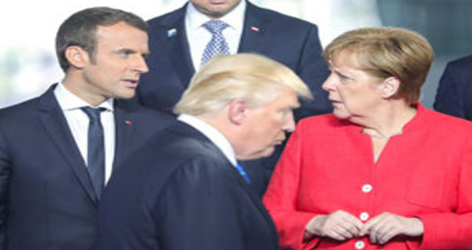 اروپا محکم جلوی آمریکا می‌ایستد