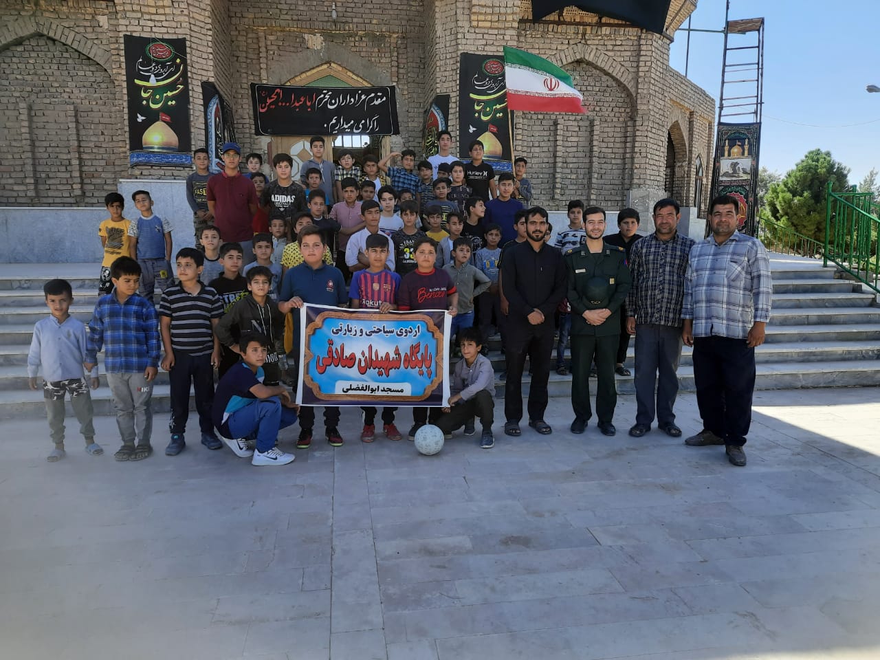 همایش پیاده روی پایگاه شهیدان صادقی شهر انابد
