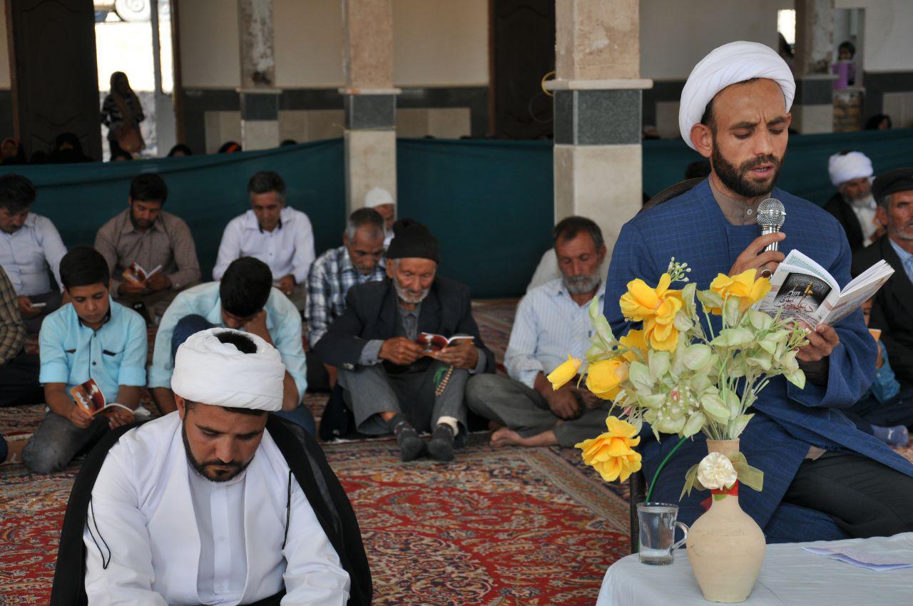 برگزاری مراسم دعای عرفه حسینیه روستای شوراب سال 96