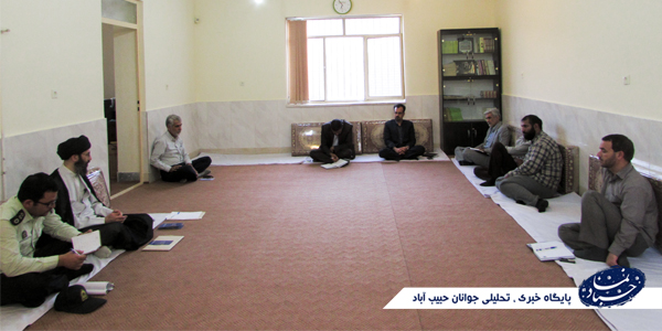 جلسه مقدماتی ستاد امر به معروف و نهی از منکر بخش حبیب آباد