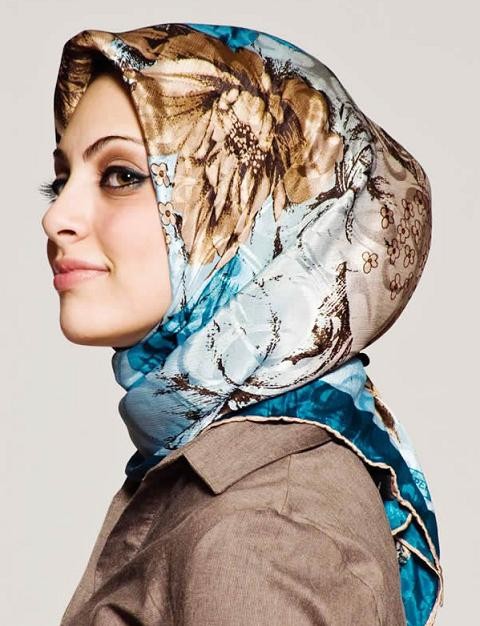 مدل روسری لبنانی