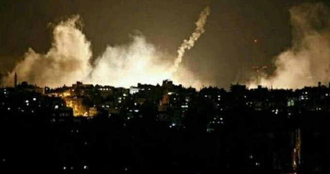 حمله توپخانه ای صهیونیستها به غزه