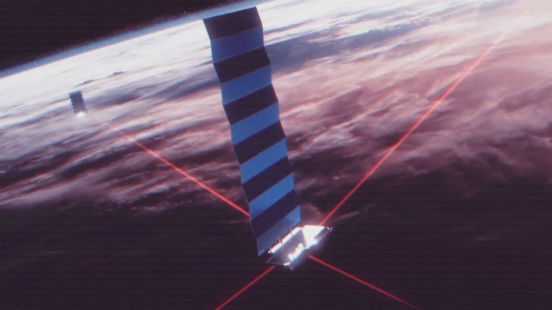 شروع ارائه سرویس استارلینک با ماهواره‌های لیزری؛ کاهش تاخیر و وابستگی به ایستگاه‌های زمینی