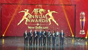 فهرست اسامی بهترین های فوتبال آسیا در سال 2015 