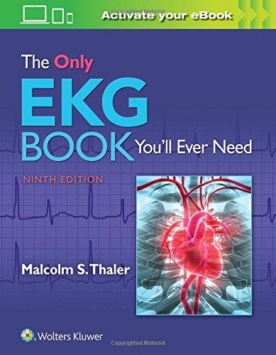 دانلود کتاب الکترونیکی The Only EKG Book You will Ever Need 9th North American Edition در زمینه خواندن نوار قلب، ویرایش نهم(2018)