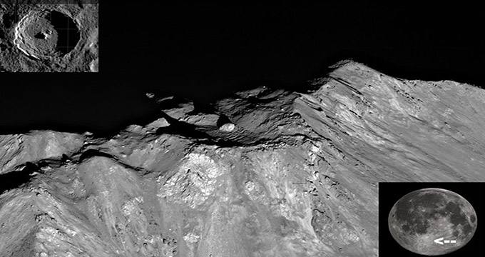 عکس روز ناسا/ تخت سنگ غیرعادی در قله تیکو
