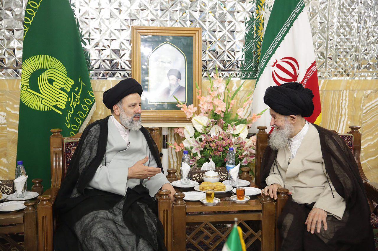دیدار حضرت آیتالله العظمی علوی گرگانی با تولیت آستان قدس رضوی