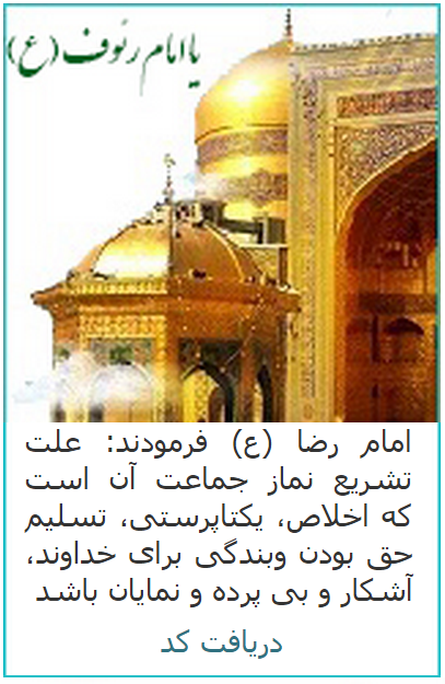 احادیث اتفاقی امام رضا (ع) " اختصاصی راسخون"