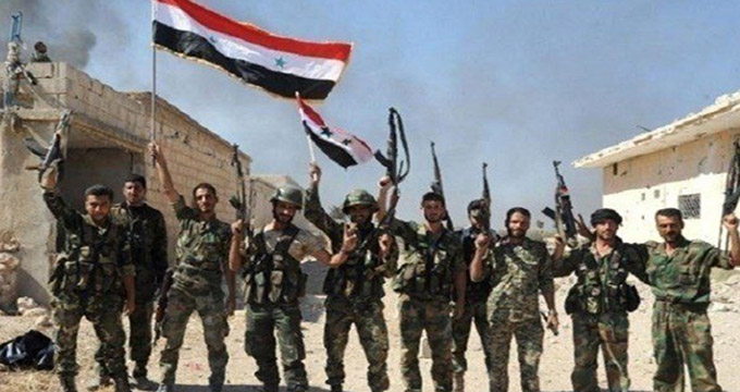 تروریست‌های داعش در محاصره ارتش سوریه