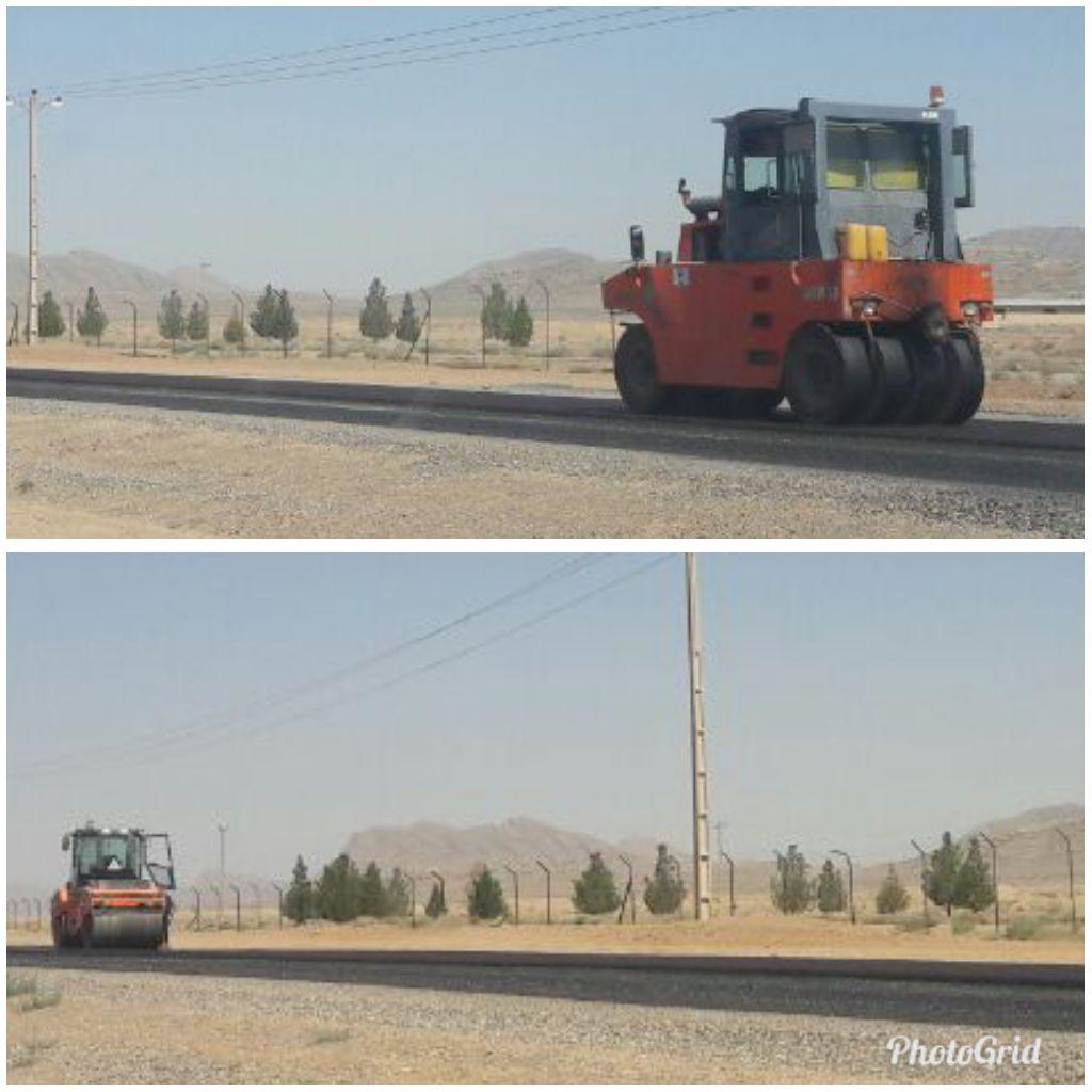 پیگیری شهردارومحقق شدن وعده معاون وزیر راه وشهرسازی درخصوص تامین قیر جاده علویجه به پلیس راه